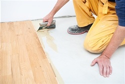 Real wood top layer flooring